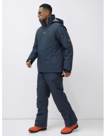 Мужской горнолыжный костюм: куртка-анорак и полукомбинезон