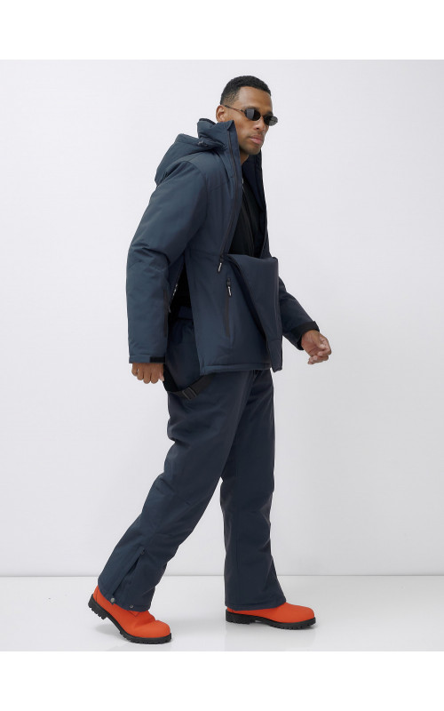 Мужской горнолыжный костюм: куртка-анорак и полукомбинезон