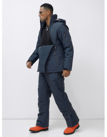 Мужской горнолыжный костюм: куртка-анорак и полукомбинезон