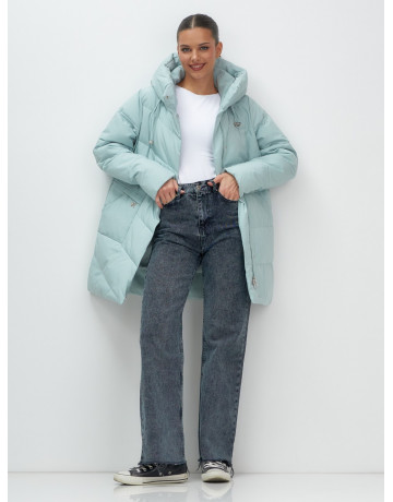 Женская утеплённая куртка с капюшоном для осени и зимы, свободный покрой.