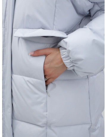 Женская куртка летучая мышь с капюшоном для холодной погоды