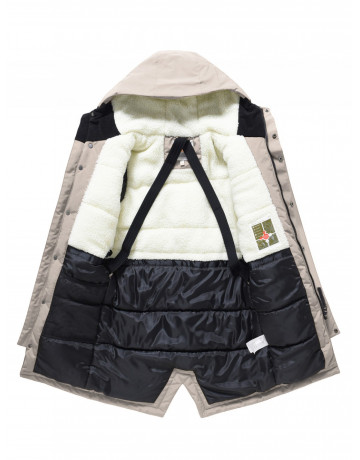 Зимняя парка для мальчика-подростка, свободный крой.