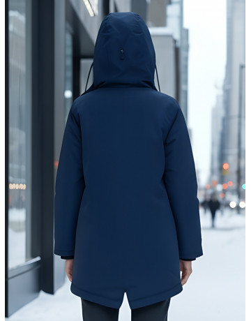 Женская зимняя парка для активного отдыха.