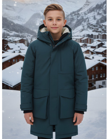 Зимняя парка для мальчика-подростка: свобода движений и тепло