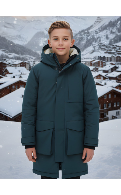 Зимняя парка для мальчика-подростка: свобода движений и тепло