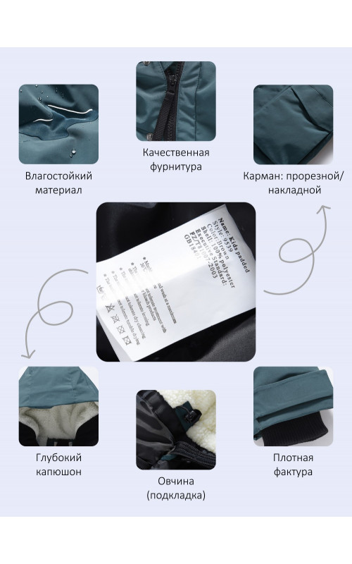 Зимняя парка для мальчика-подростка: свобода движений и тепло