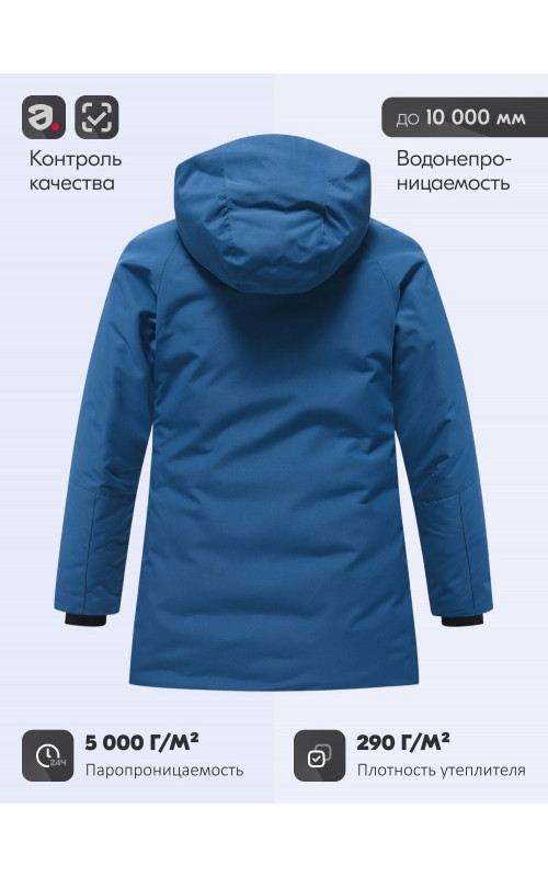 Зимняя парка для мальчика-подростка.