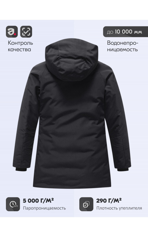 Зимняя парка для мальчика-подростка.