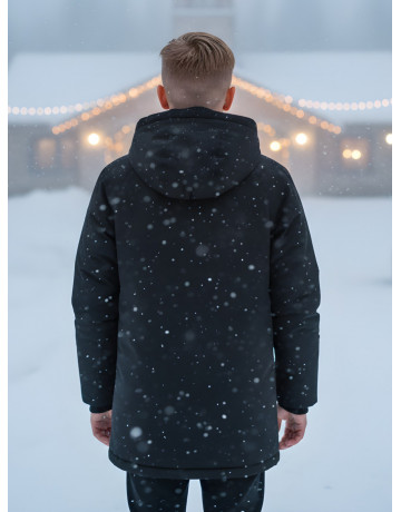 Зимняя парка для мальчика-подростка.