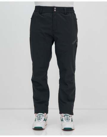 Мужские туристические брюки с флисовой подкладкой тёмно-синего цвета