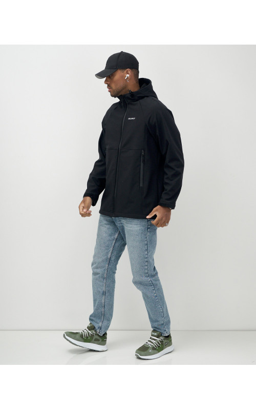 Спортивная ветровка с капюшоном для активных мужчин