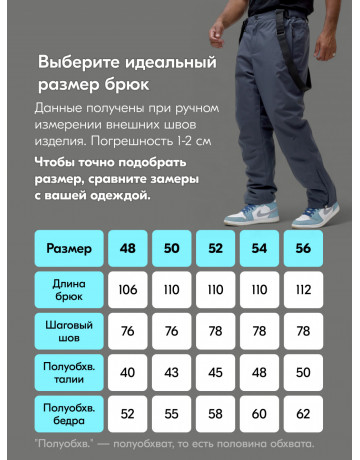 Мужской горнолыжный костюм, тёмно-серый