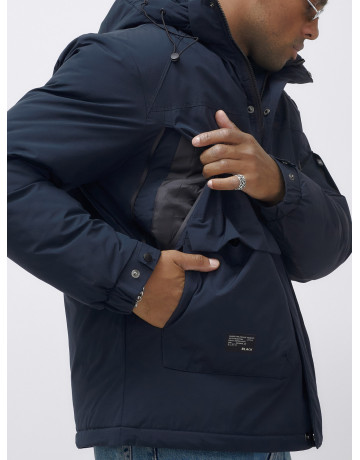 Мужская зимняя куртка большого размера для холодной погоды