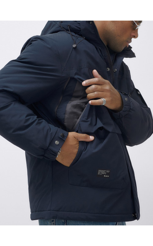 Мужская зимняя куртка большого размера для холодной погоды