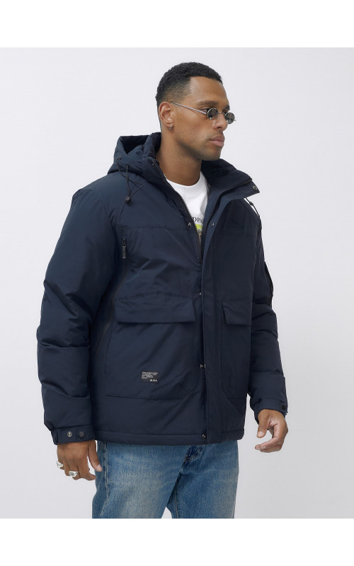 Мужская зимняя куртка большого размера для холодной погоды