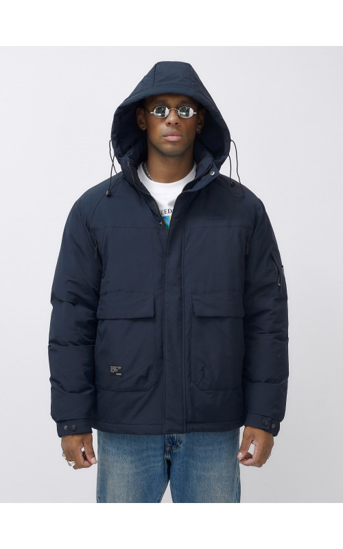 Мужская зимняя куртка большого размера для холодной погоды