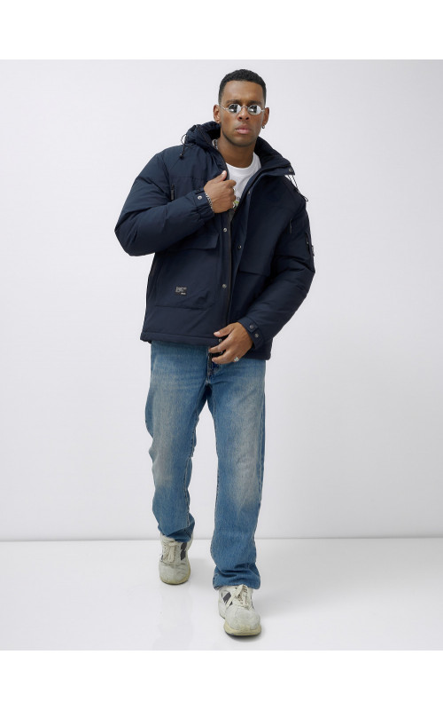 Мужская зимняя куртка большого размера для холодной погоды