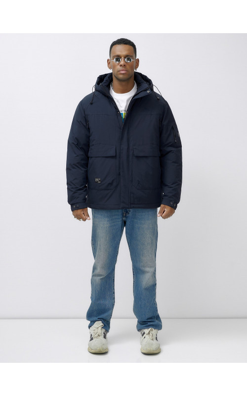 Мужская зимняя куртка большого размера для холодной погоды