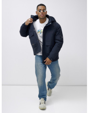 Мужская зимняя куртка большого размера для холодной погоды