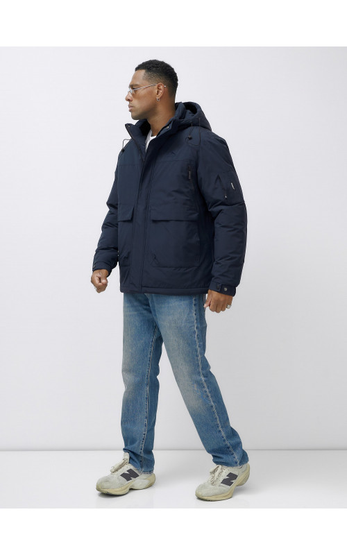 Мужская зимняя куртка большого размера для холодной погоды