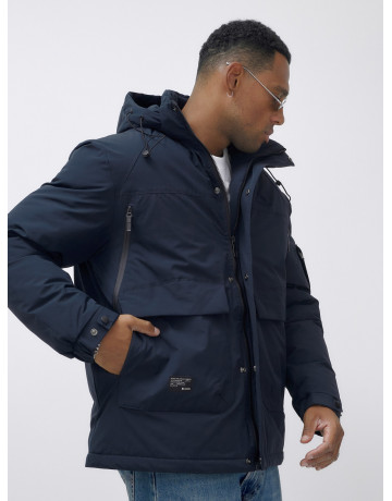 Мужская зимняя куртка большого размера для холодной погоды