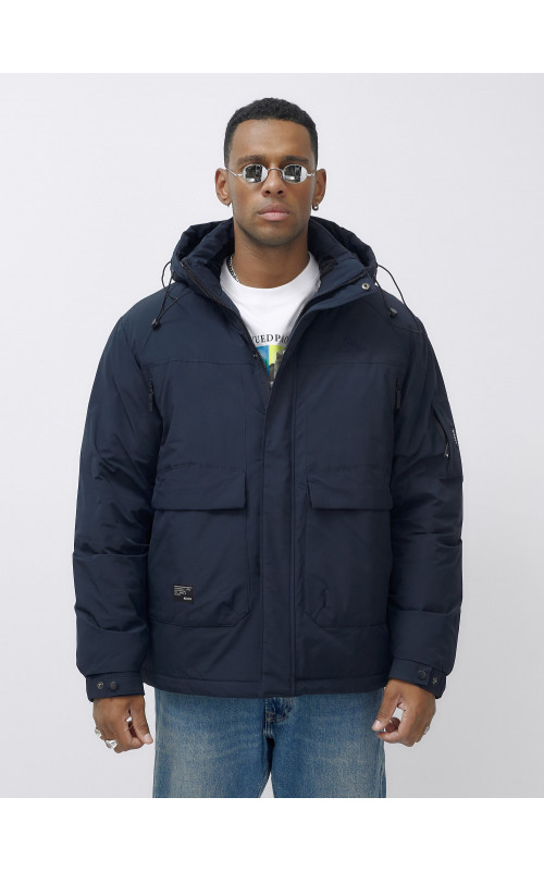 Мужская зимняя куртка большого размера для холодной погоды