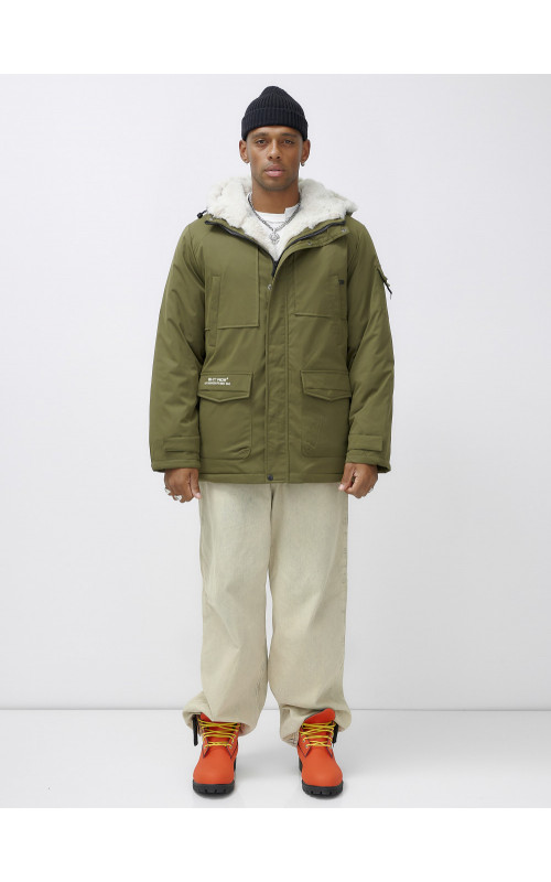 Мужская зимняя парка с капюшоном: стиль и тепло для активного отдыха