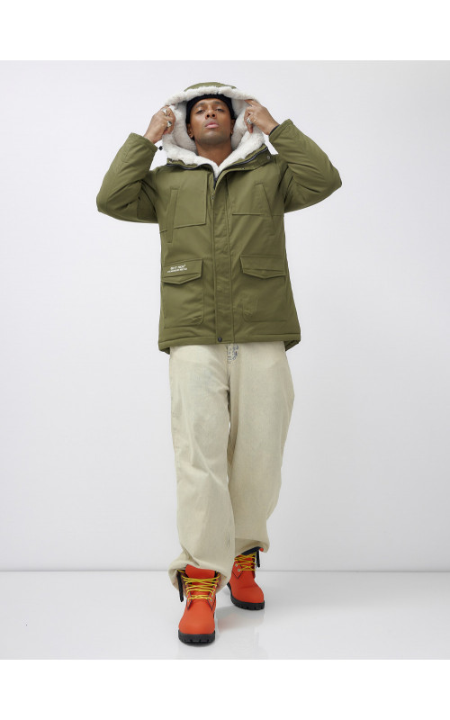 Мужская зимняя парка с капюшоном: стиль и тепло для активного отдыха