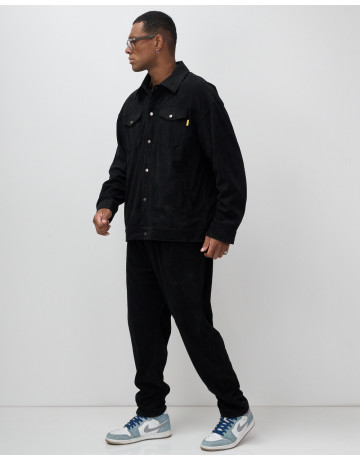 Мужской велюровый спортивный костюм для весны и лета.