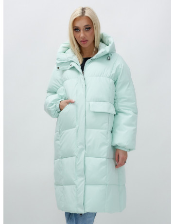 Женская куртка летучая мышь с капюшоном для холодной погоды.