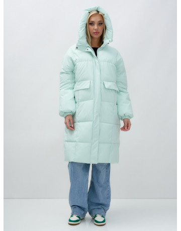 Женская куртка летучая мышь с капюшоном для холодной погоды.