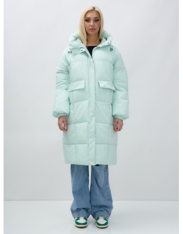 Женская куртка летучая мышь с капюшоном для холодной погоды.