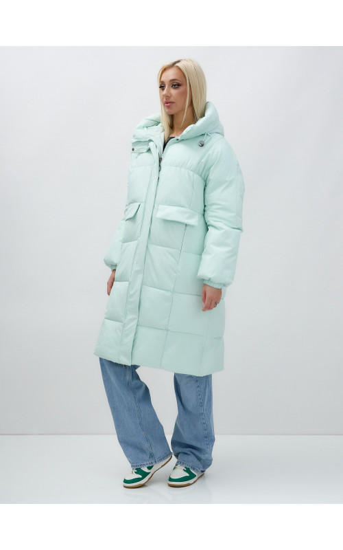 Женская куртка летучая мышь с капюшоном для холодной погоды.