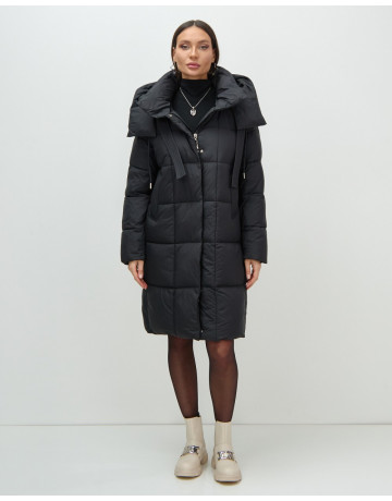 Длинный зимний пуховик для женщин