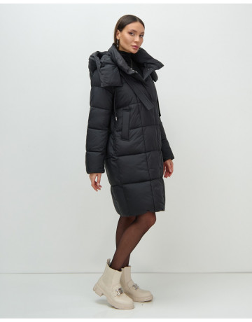 Длинный зимний пуховик для женщин