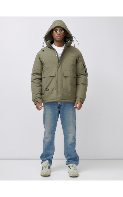 Мужская зимняя куртка большого размера для холодной погоды