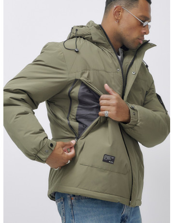 Мужская зимняя куртка большого размера для холодной погоды