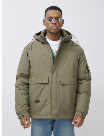 Мужская зимняя куртка большого размера для холодной погоды