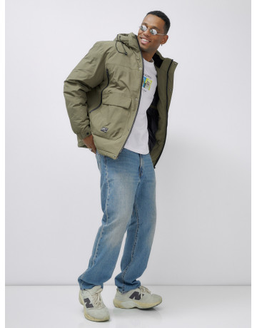 Мужская зимняя куртка большого размера для холодной погоды