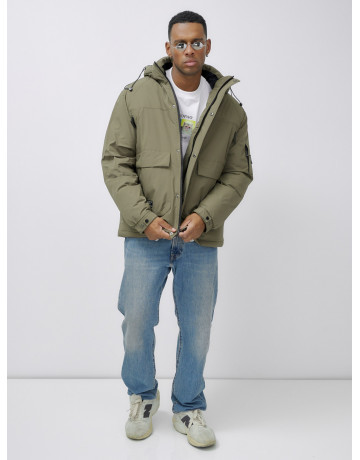 Мужская зимняя куртка большого размера для холодной погоды