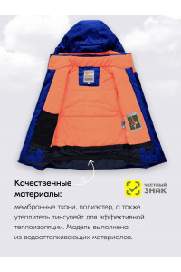 Горнолыжный костюм зимний для мальчика синего цвета, для мальчика, горнолыжный костюм зимний.