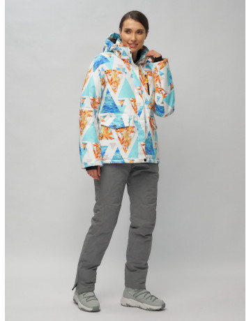 Женский горнолыжный костюм зимний.