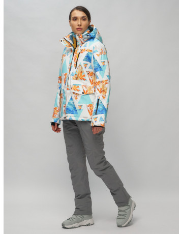 Женский горнолыжный костюм зимний.