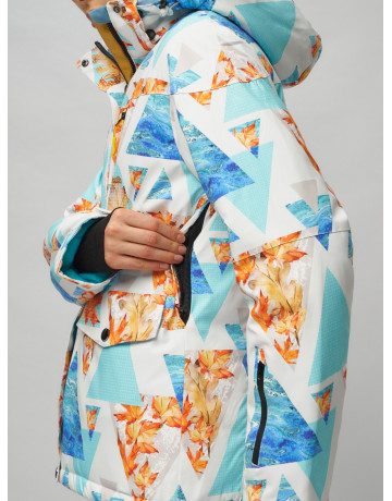 Женский горнолыжный костюм зимний.