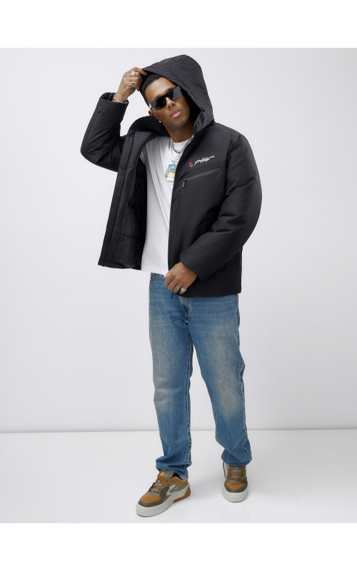 Мужская зимняя куртка большого размера для холодной погоды