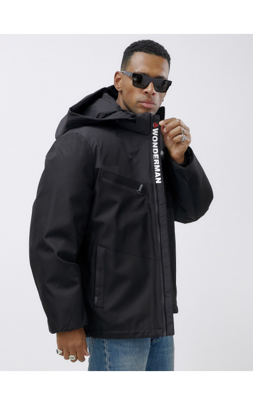 Мужская зимняя куртка большого размера для холодной погоды