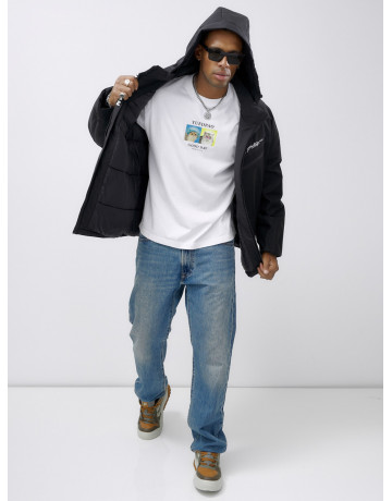 Мужская зимняя куртка большого размера для холодной погоды