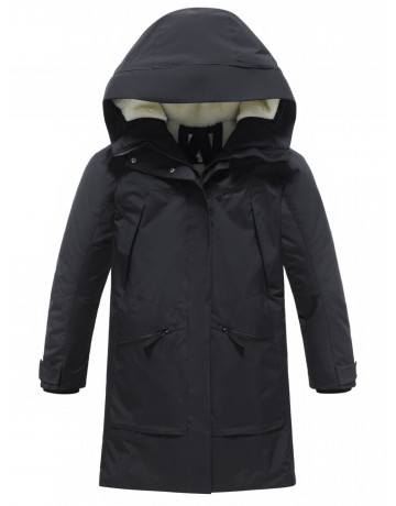 Женская зимняя парка с капюшоном для активного образа жизни.