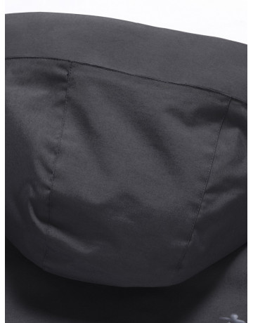 Женская зимняя парка с капюшоном для активного образа жизни.