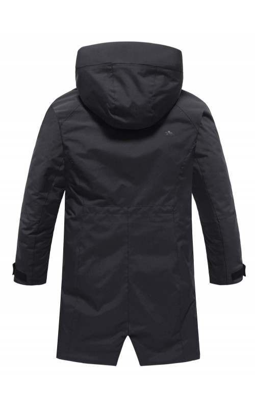 Женская зимняя парка с капюшоном для активного образа жизни.